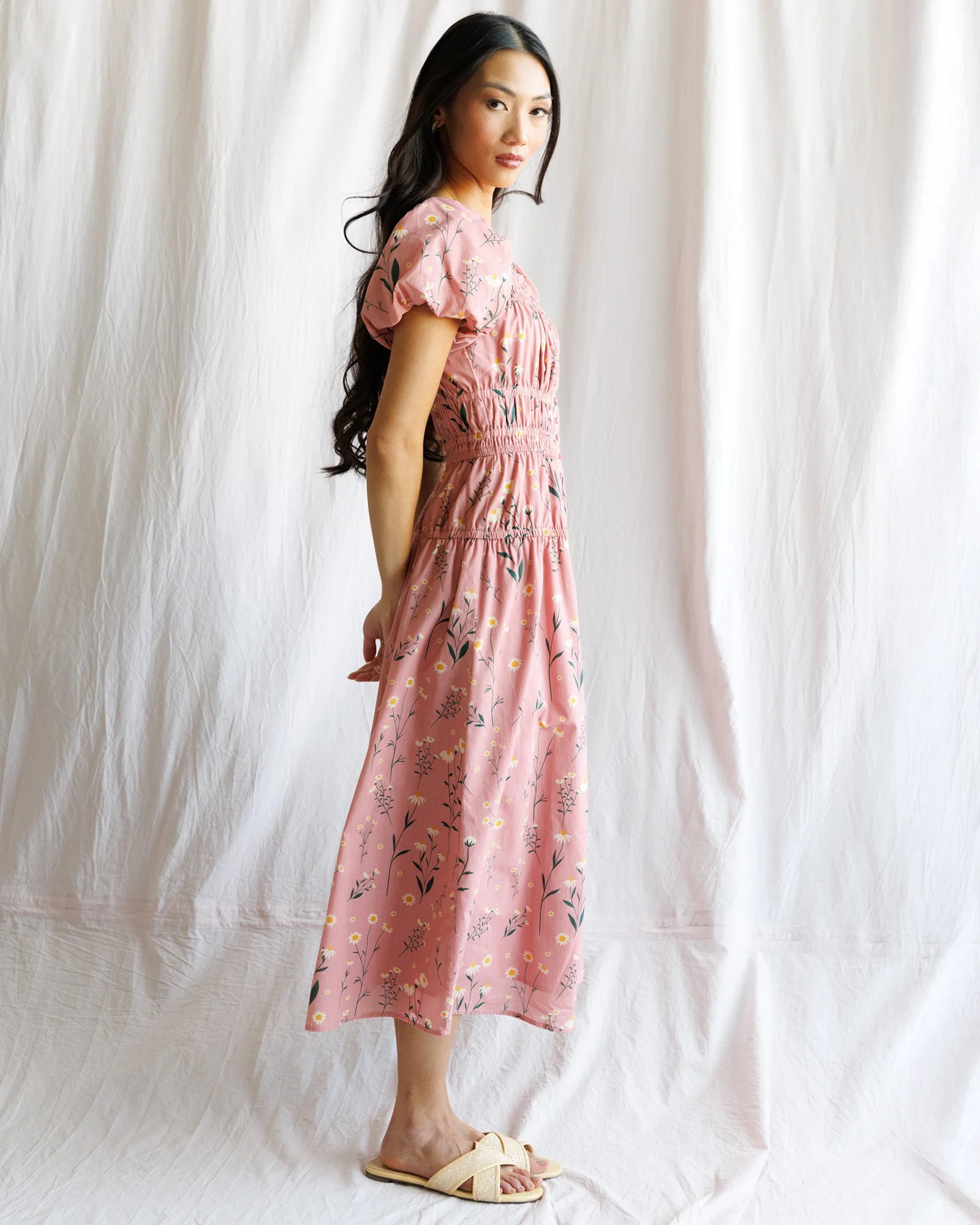 Of The Moment Dress in Dusty Blossom - Image 3