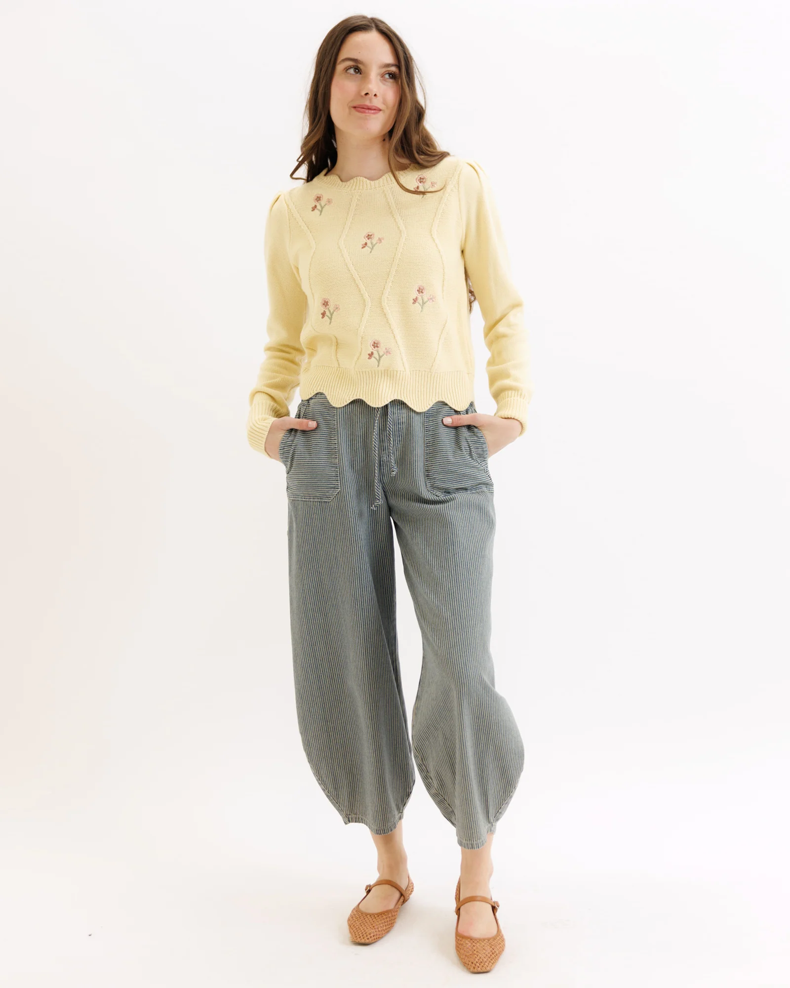Butter Bloom Sweater - Final Sale - Image 3