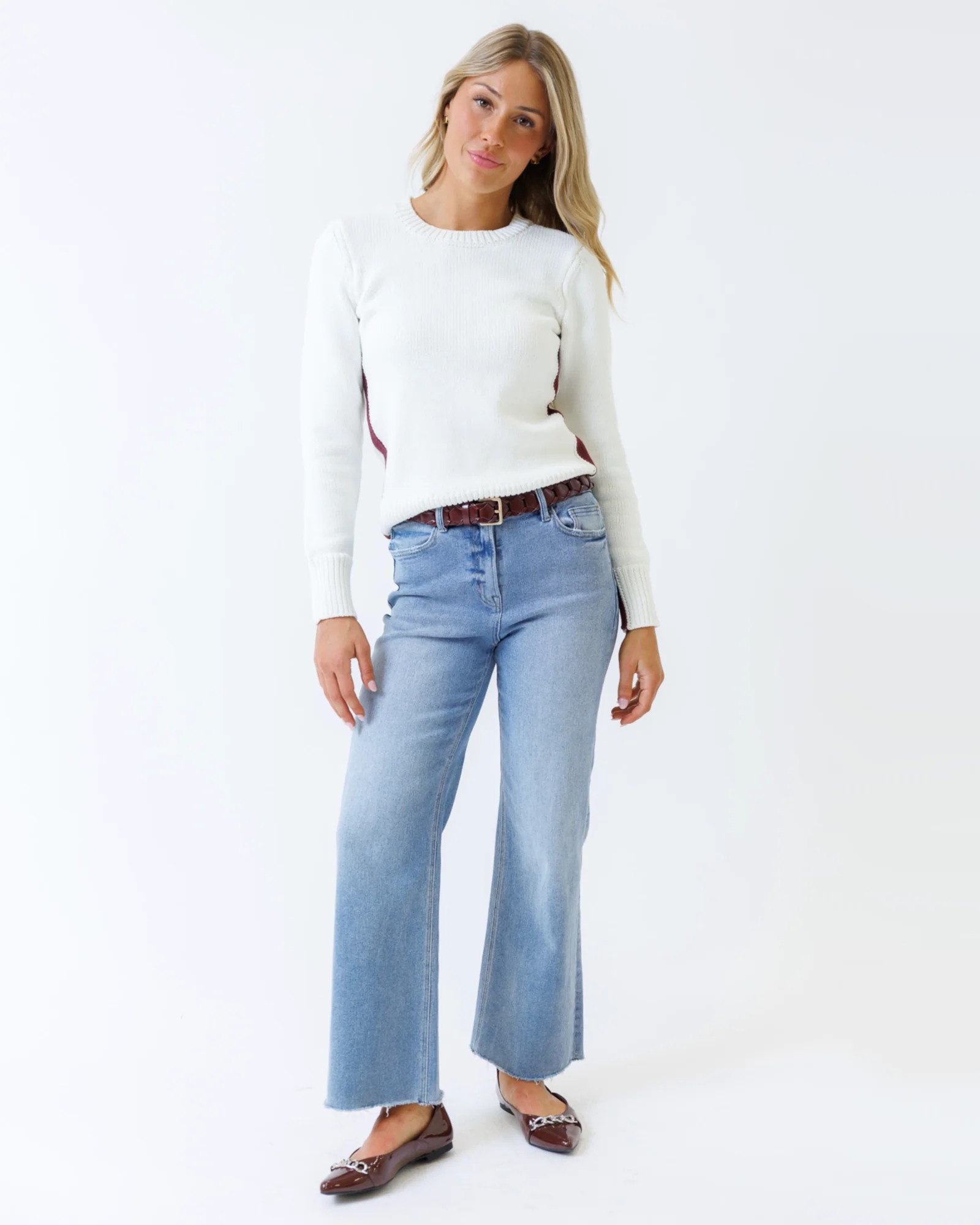 Nostalgia Color Block Sweater - Final Sale - Image 3