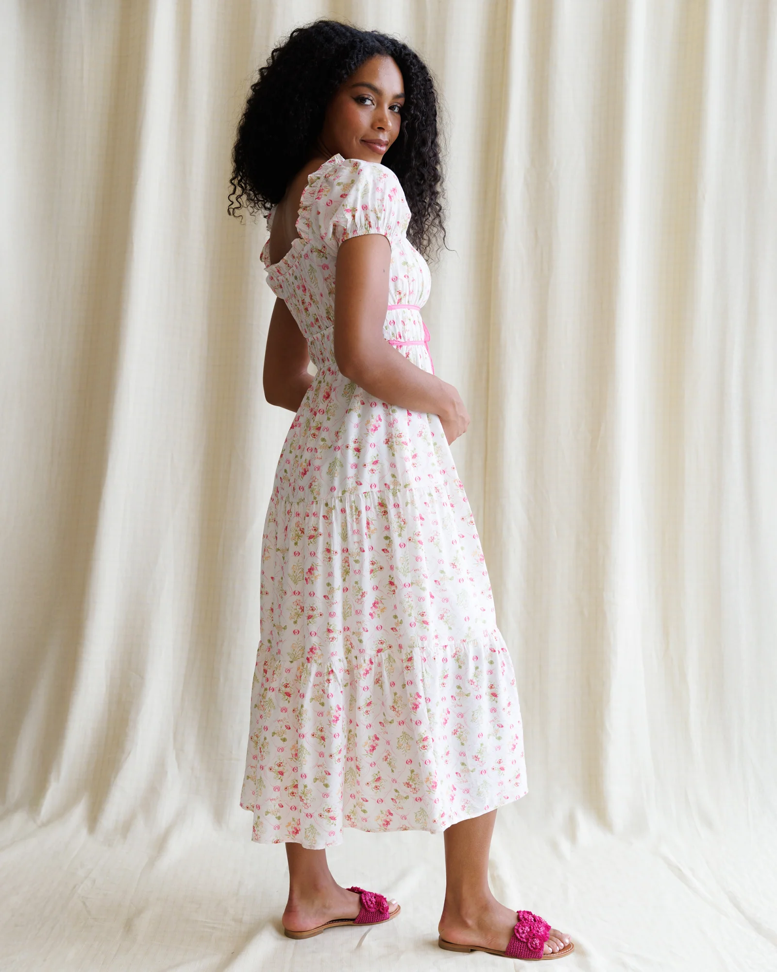 Pink Petals Dress - Image 3