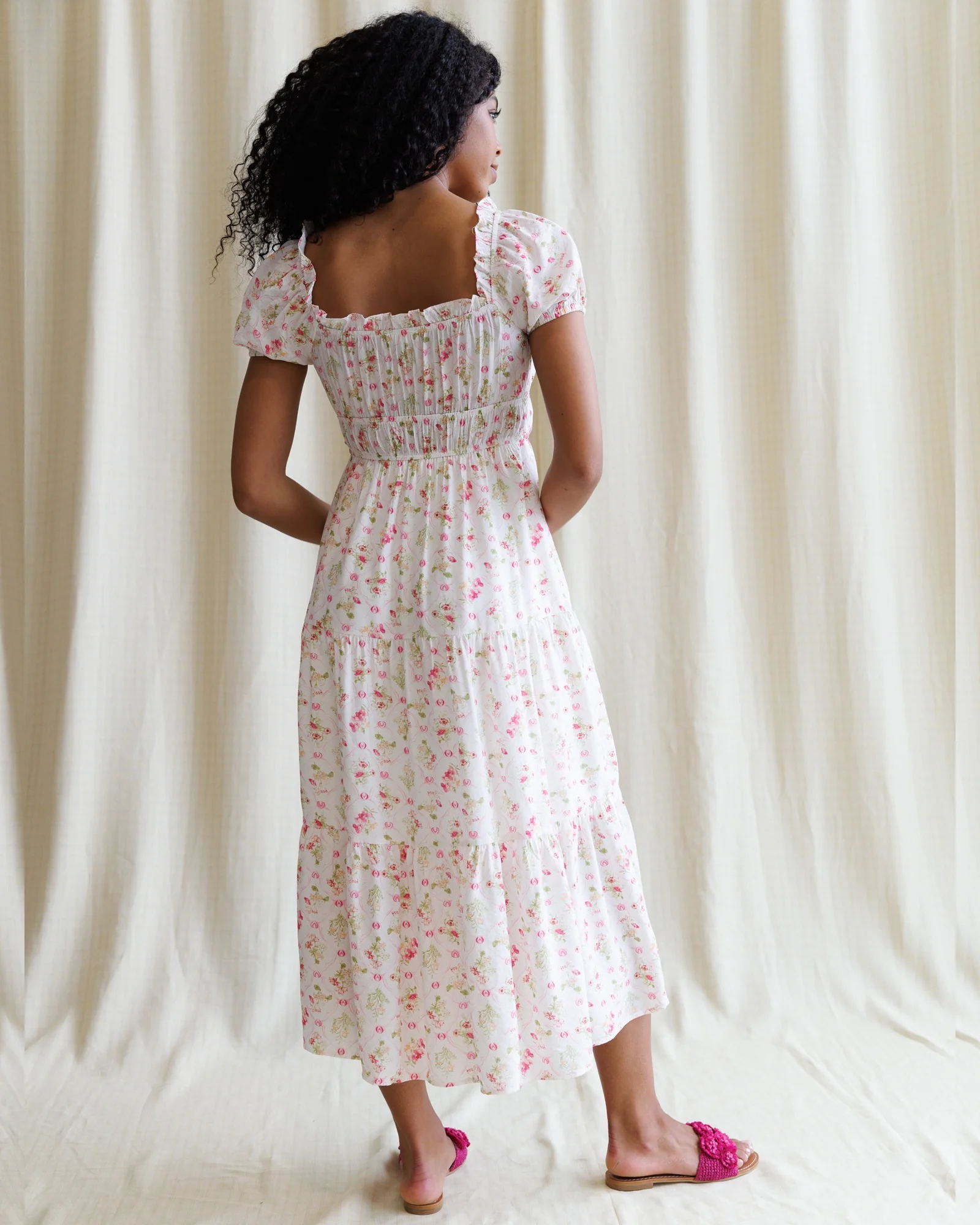 Pink Petals Dress - Image 4