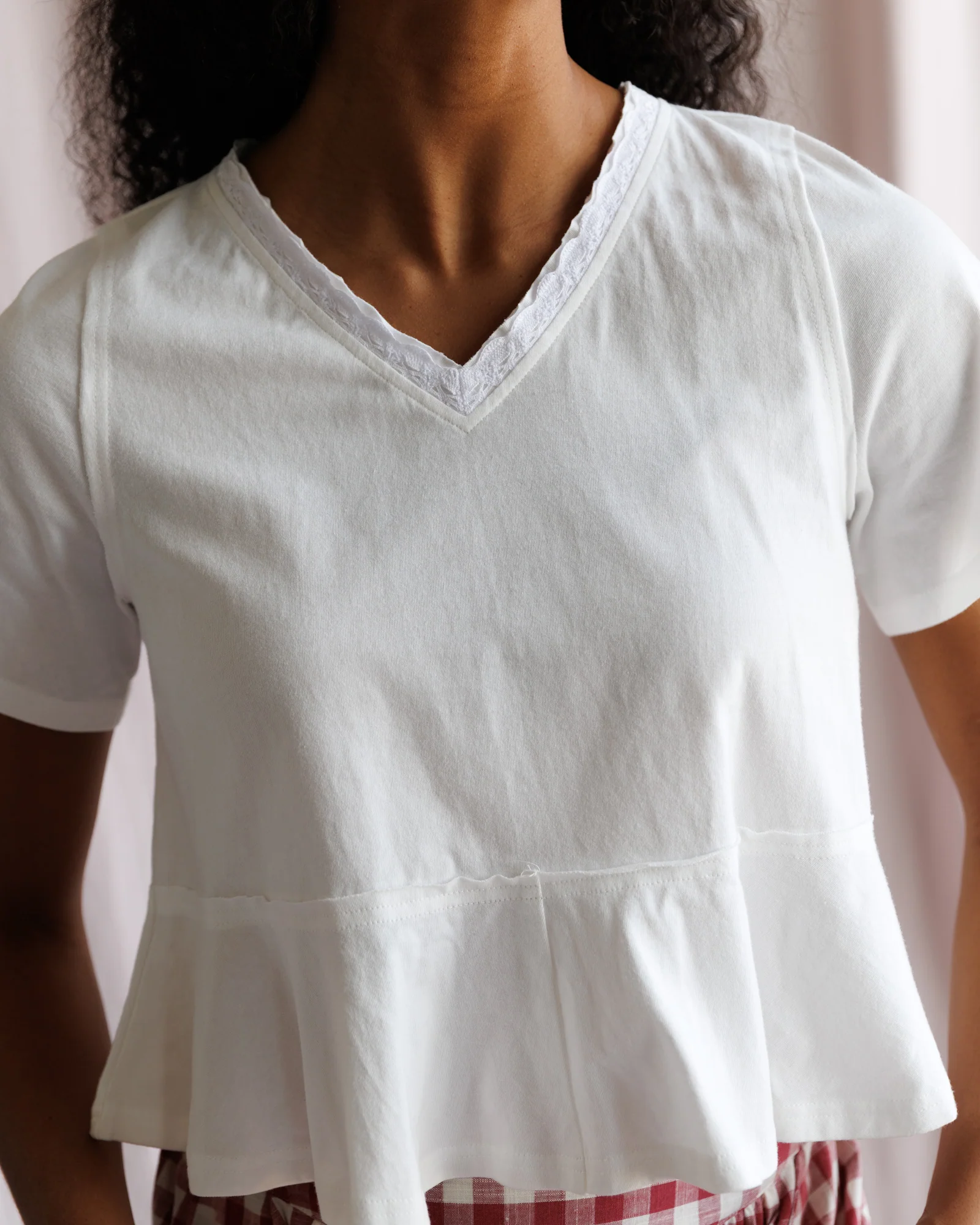 Little Peplum Tee - Final Sale - Image 3