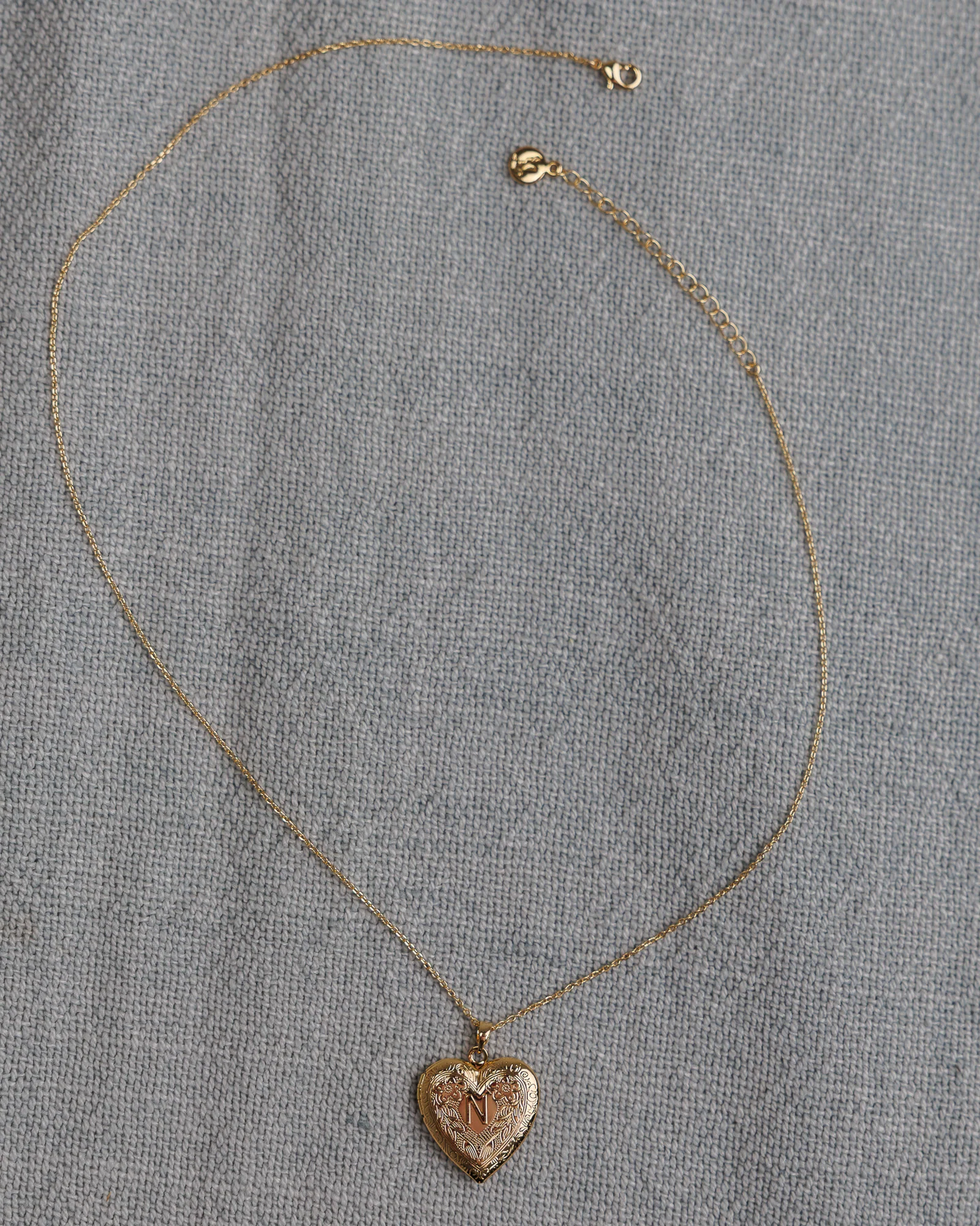 Monogram Heirloom Locket - Final Sale - Image 16