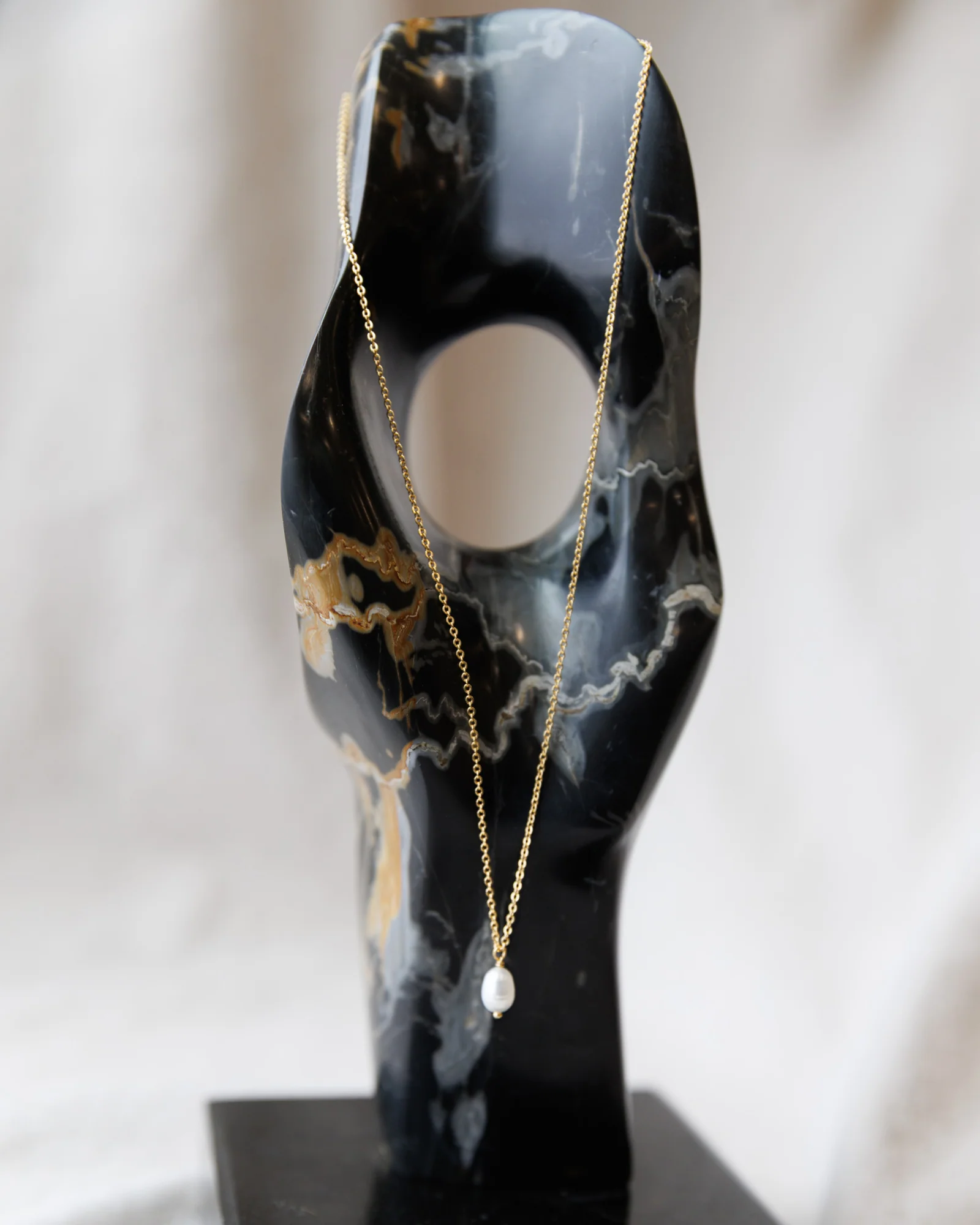 Pearl Pendant Necklace - Image 3