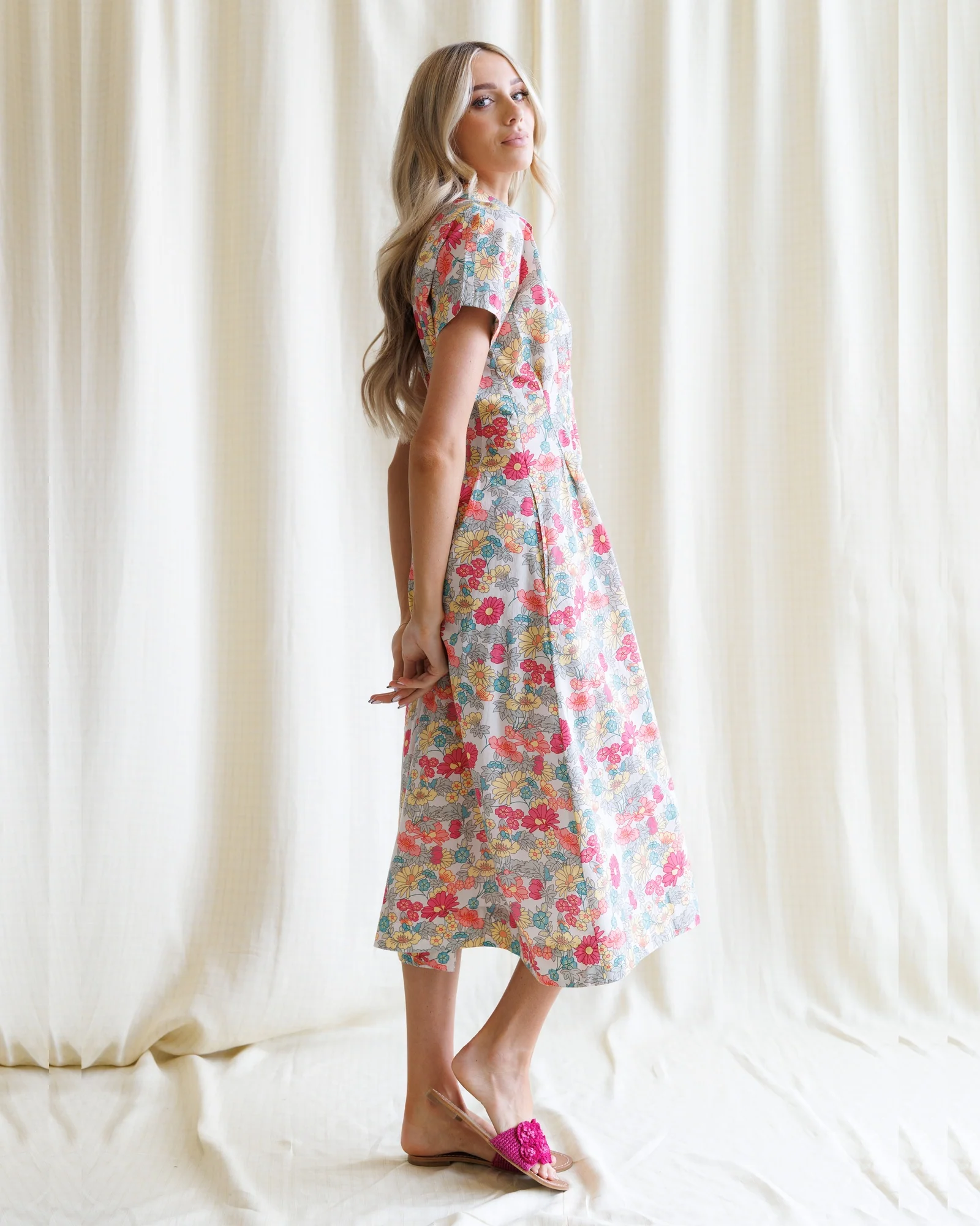 Pleated Shirtdress - Image 4