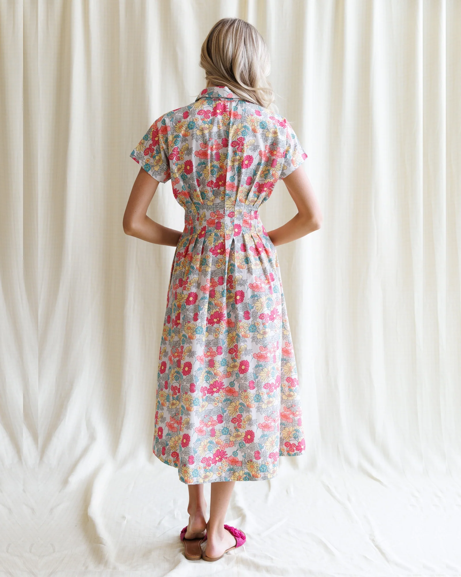 Pleated Shirtdress - Image 5