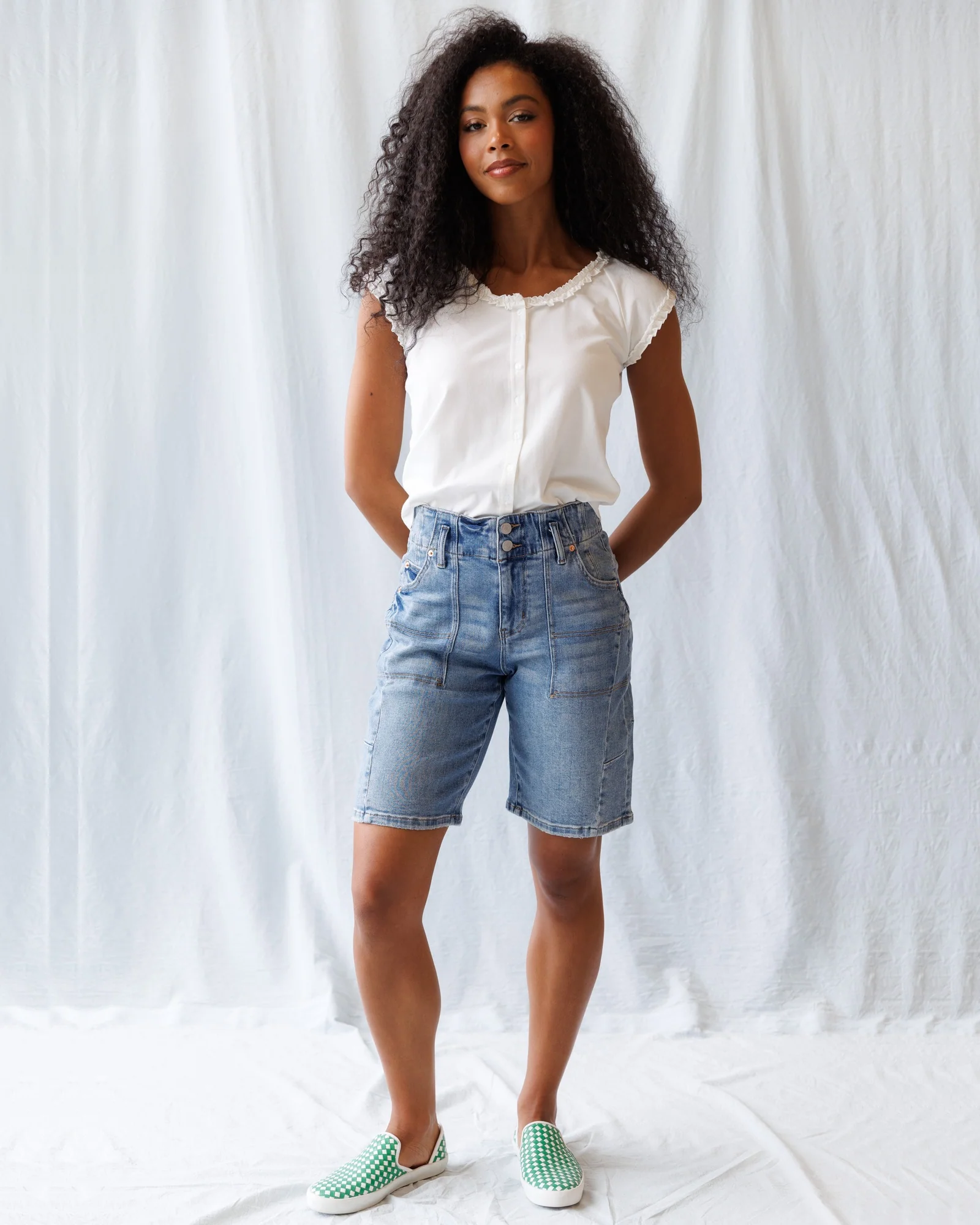 Ruffle Raglan Tee - Image 3