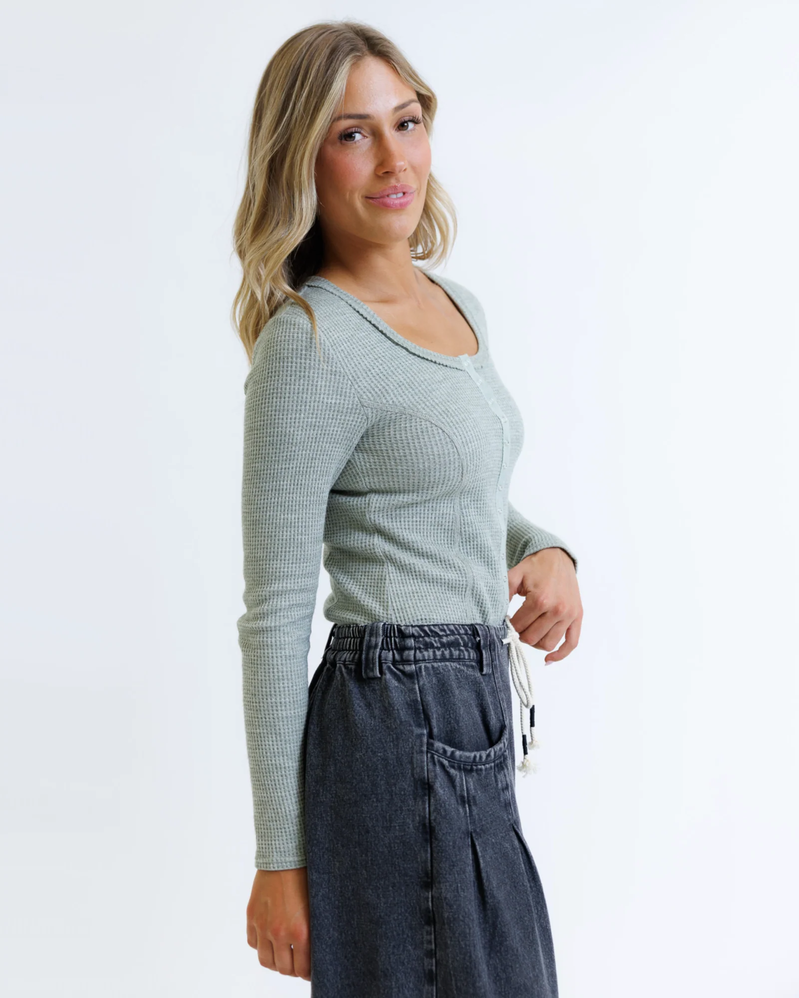 Snap Front Thermal - Final Sale - Image 3