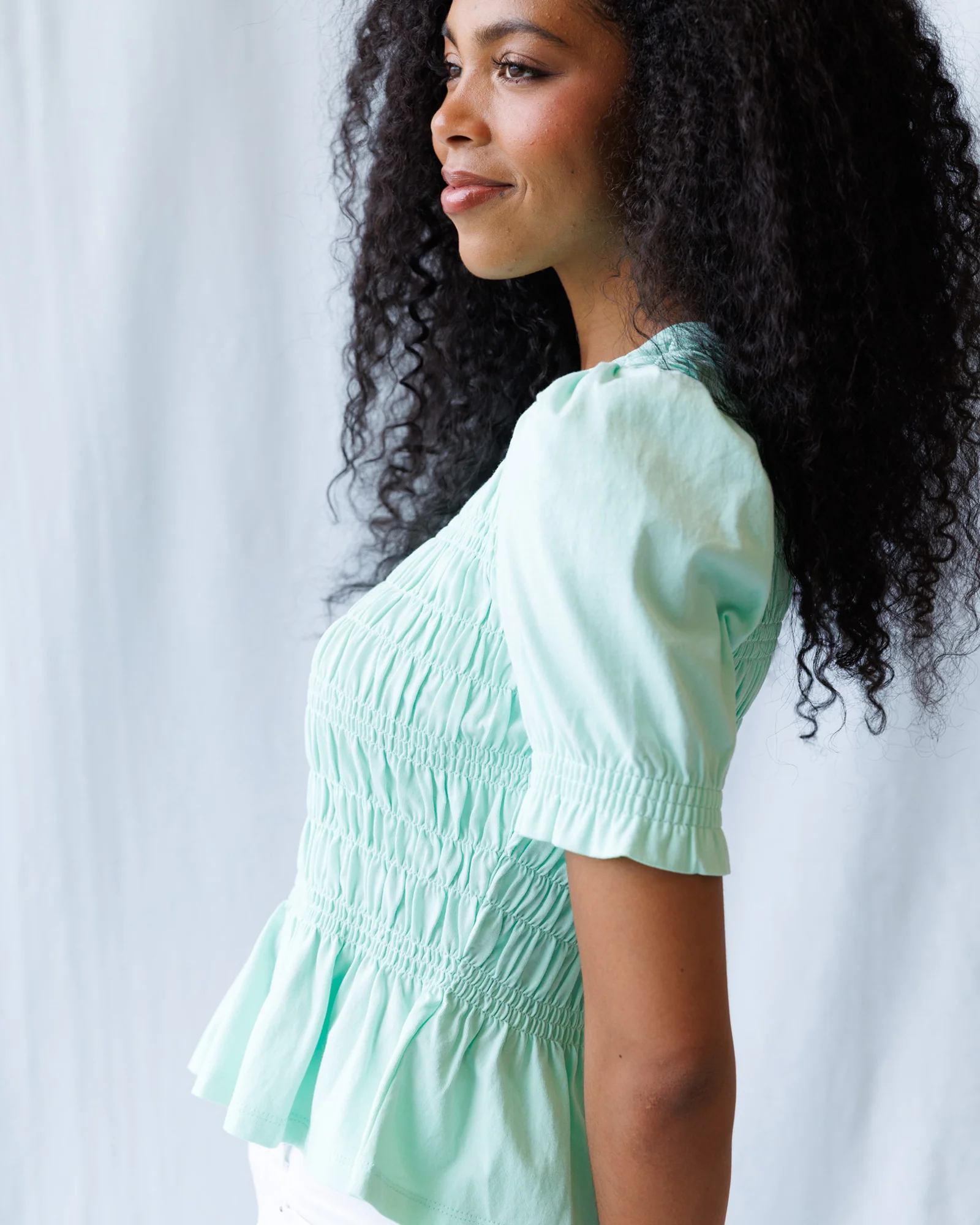 Sunny Smocked Top - Image 5