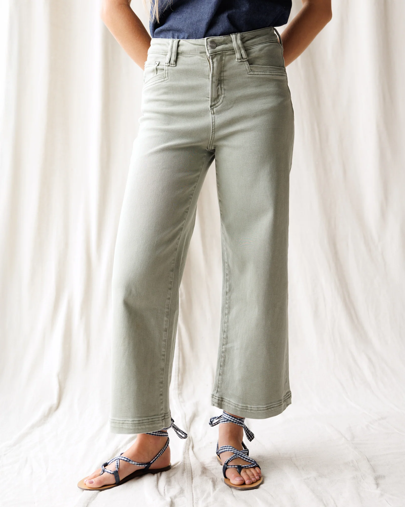 Super High Wide Cropped Utility - Image 2