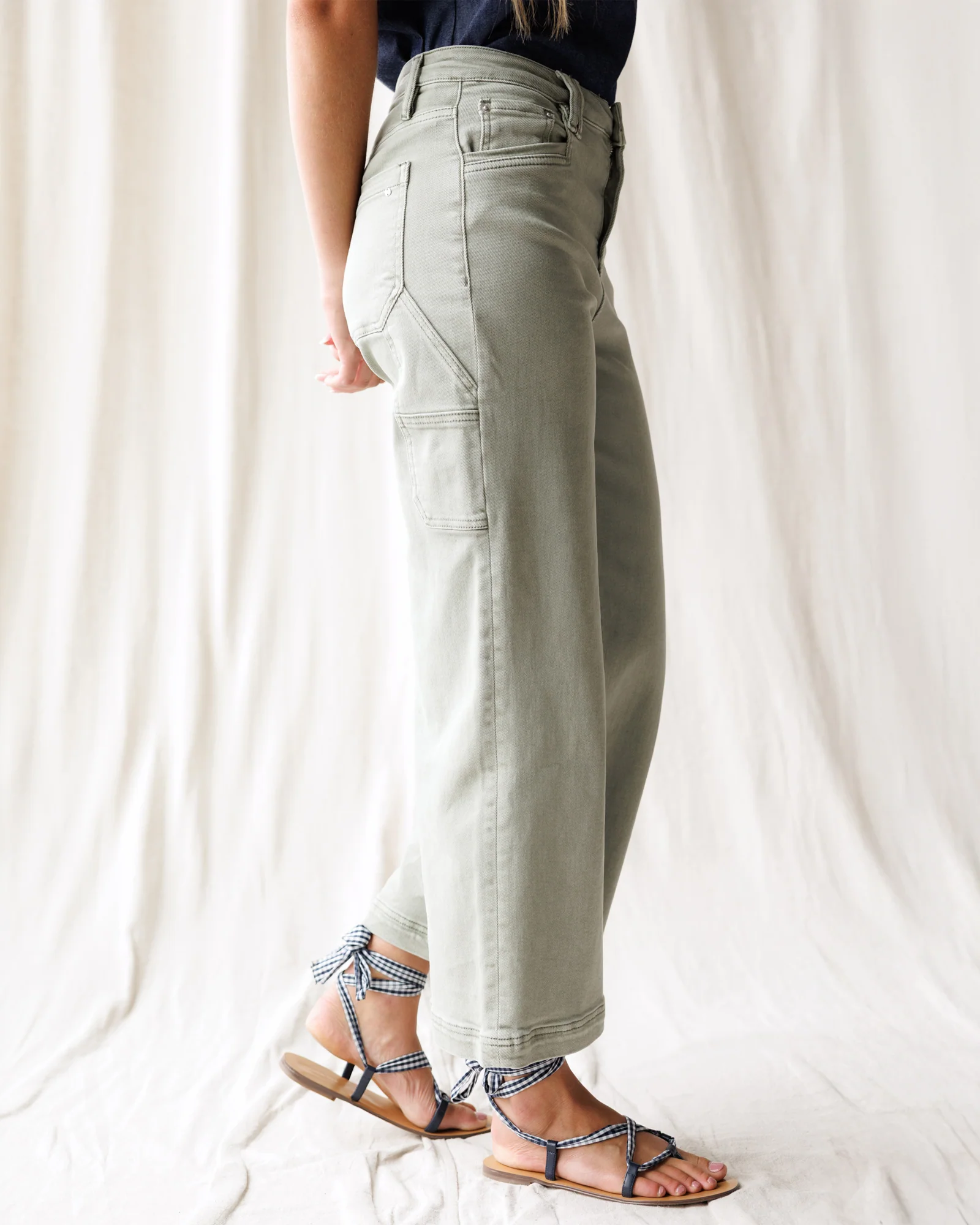Super High Wide Cropped Utility - Image 3