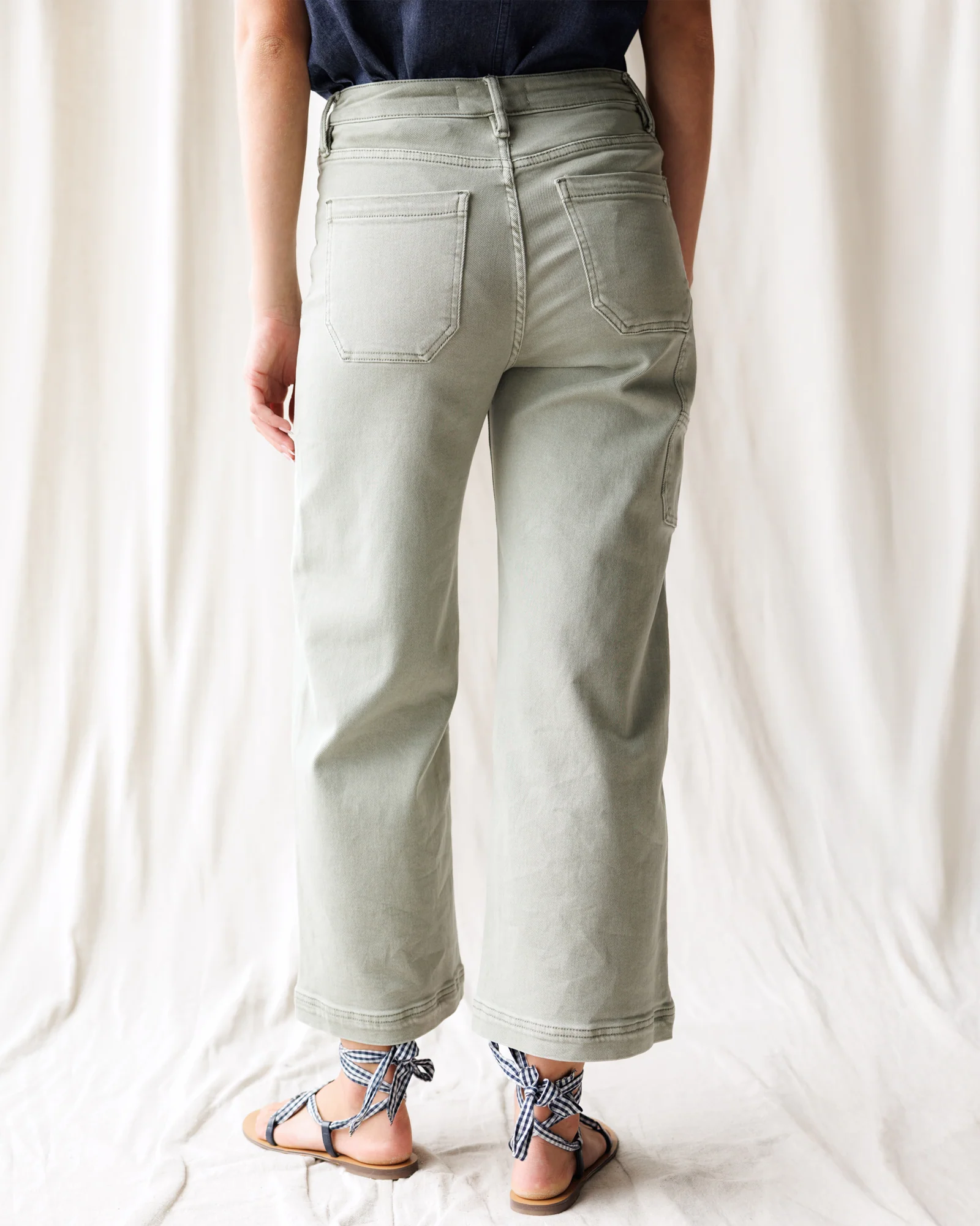 Super High Wide Cropped Utility - Image 4