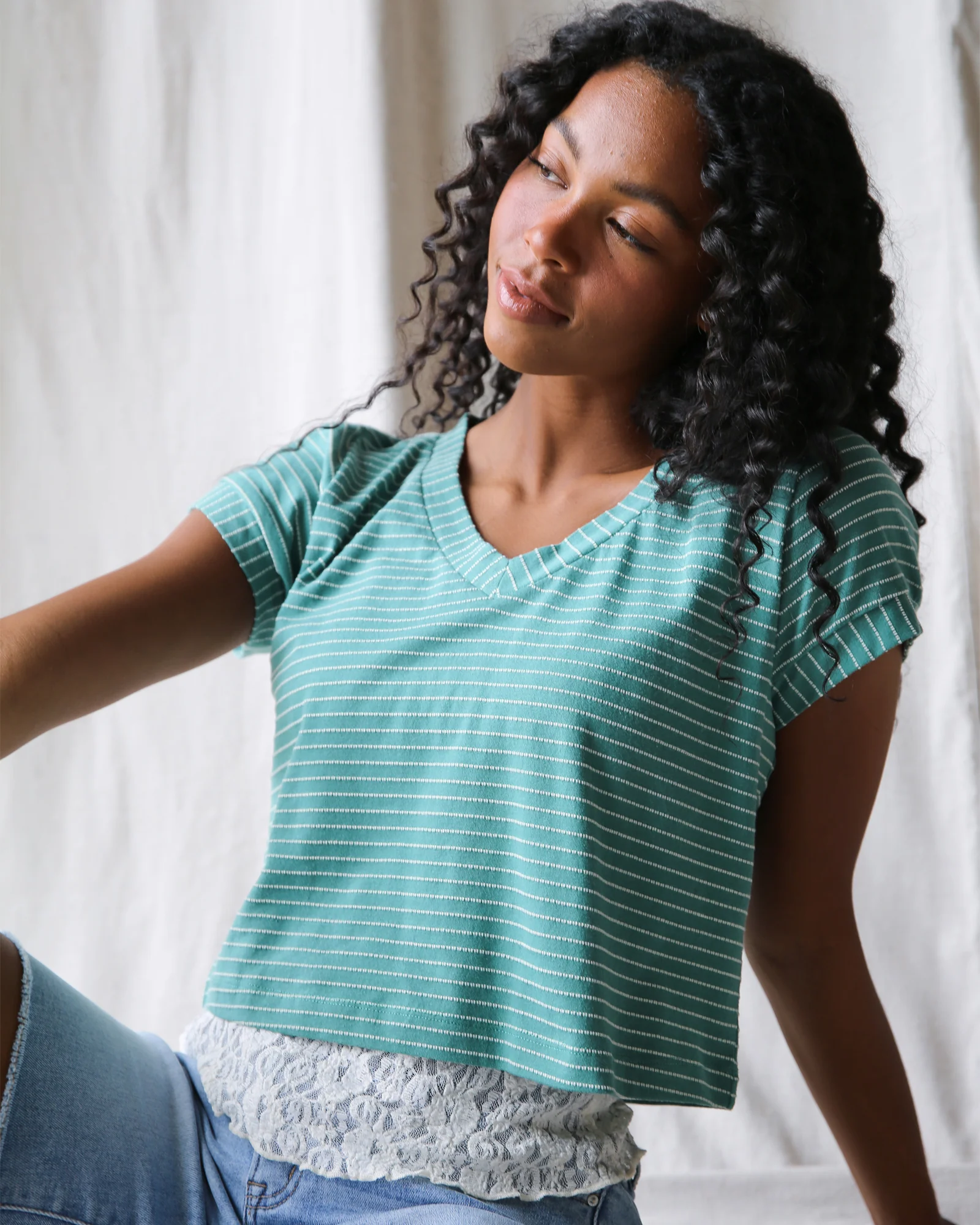Vacay Vibes V-Neck - Image 7
